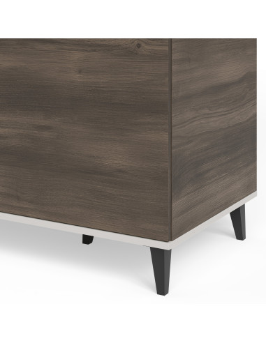 RANDOM 2 S-1 szafa kaszmir / orzech / czarny (3p 1szt)