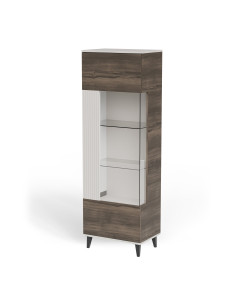 RANDOM 2 W-1 witryna kaszmir / orzech / czarny (2p 1szt)