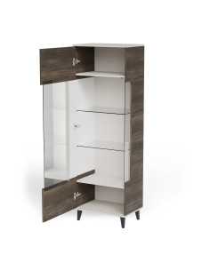 RANDOM 2 W-1 witryna kaszmir / orzech / czarny (2p 1szt) 2