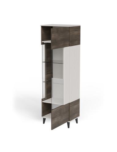 RANDOM 2 W-1 witryna kaszmir / orzech / czarny (2p 1szt)