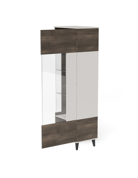 RANDOM 2 W-1 witryna kaszmir / orzech / czarny (2p 1szt)