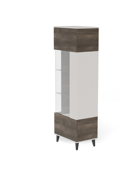 RANDOM 2 W-1 witryna kaszmir / orzech / czarny (2p 1szt)