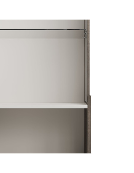 RANDOM 2 W-1 witryna kaszmir / orzech / czarny (2p 1szt)