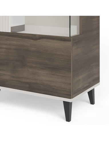 RANDOM 2 W-1 witryna kaszmir / orzech / czarny (2p 1szt)