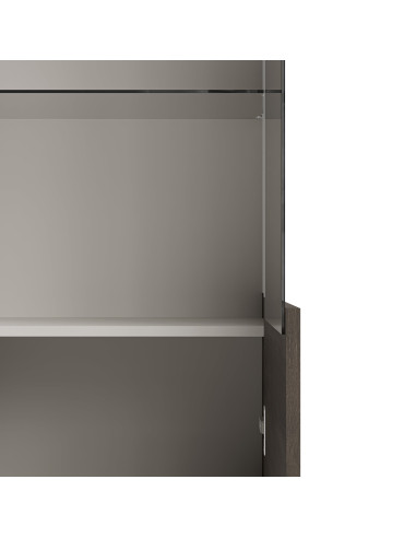 RANDOM 2 W-1 witryna kaszmir / orzech / czarny (2p 1szt)