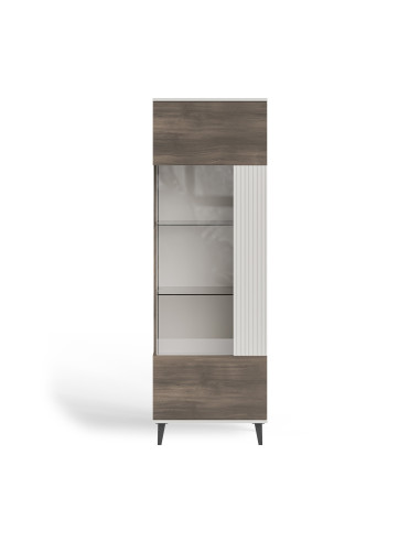 RANDOM 2 W-1 witryna kaszmir / orzech / czarny (2p 1szt)