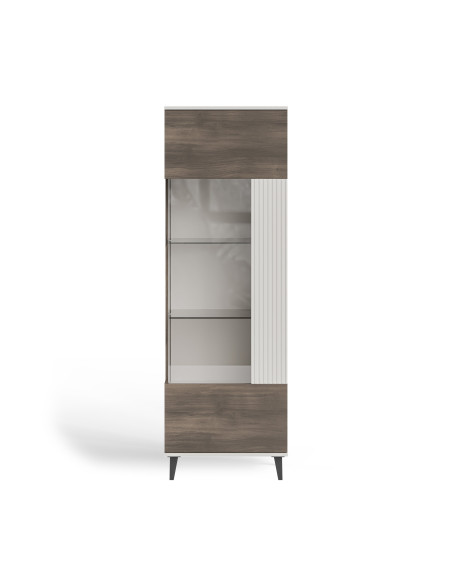 RANDOM 2 W-1 witryna kaszmir / orzech / czarny (2p 1szt)