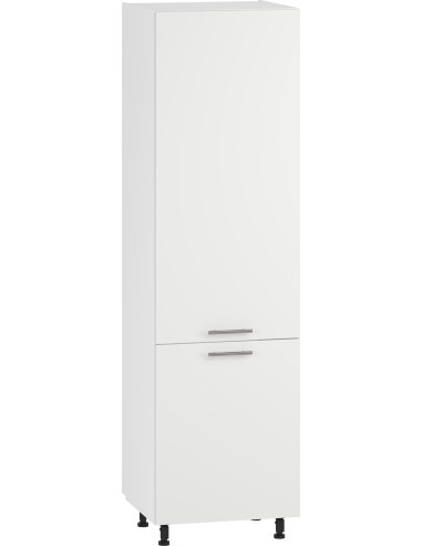 VENTO DL-60/214 szafka dolna wysoka front: biały mat (2p 1szt) szafka pod zabudowę lodówki