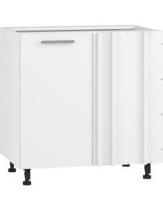 VENTO DN-100/82 szafka dolna narożna front: biały mat (1p 1szt)