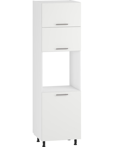 VENTO DP-60/214 szafka dolna wysoka front: biały mat (2p 1szt)