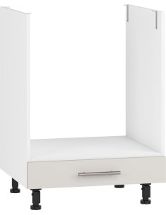 VENTO DP-60/82 szafka dolna pod zabudowę piekarnika front: kaszmir (1p 1szt) szuflada