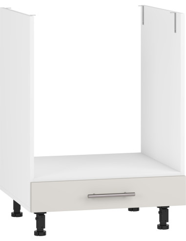 VENTO DP-60/82 szafka dolna pod zabudowę piekarnika front: kaszmir (1p 1szt) szuflada