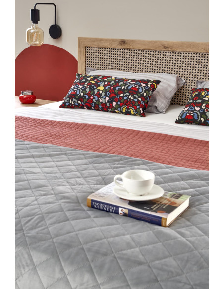 BORNEO LOZ-160 łóżko 160 dąb artisan/czarny