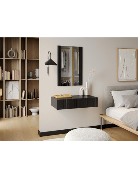 ISLA toaletka czarny mat ( 1 szt. 1 p. )