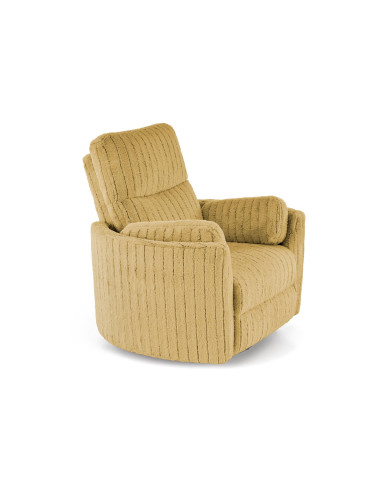 PEGAS fotel wypoczynkowy musztardowy (1p 1szt)