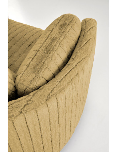 PEGAS fotel wypoczynkowy musztardowy (1p 1szt)