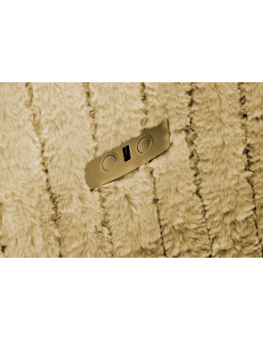 PEGAS fotel wypoczynkowy musztardowy (1p 1szt)