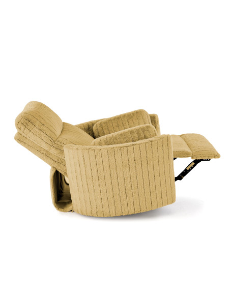 PEGAS fotel wypoczynkowy musztardowy (1p 1szt)