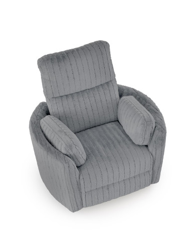 PEGAS fotel wypoczynkowy popielaty (1p 1szt)