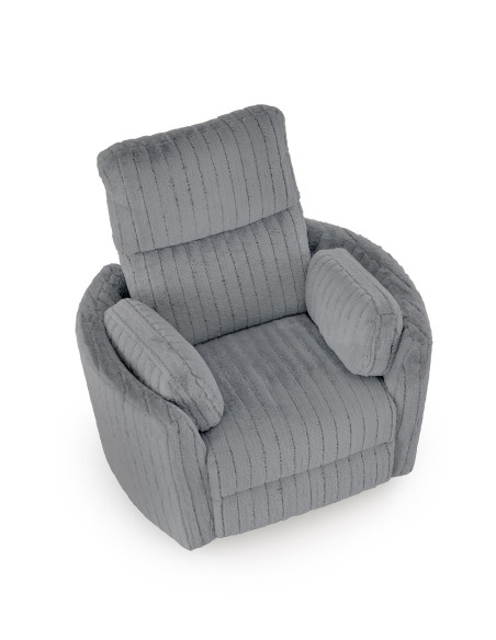 PEGAS fotel wypoczynkowy popielaty (1p 1szt)