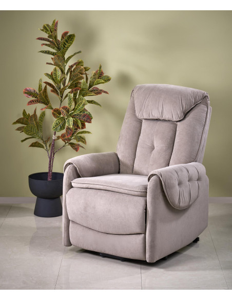 HORTON fotel wypoczynkowy beżowy (1p 1szt)