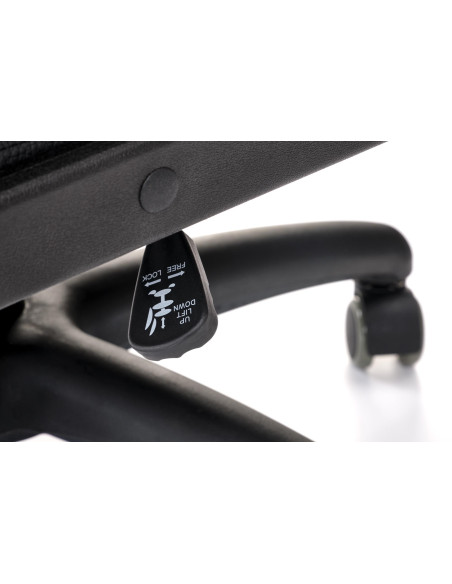 HARBOR fotel gabinetowy czarny