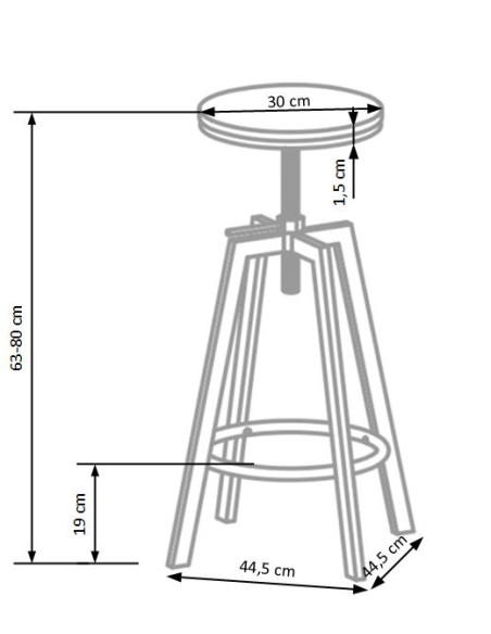 H64 hoker old vasion / coffe (1p 2szt)