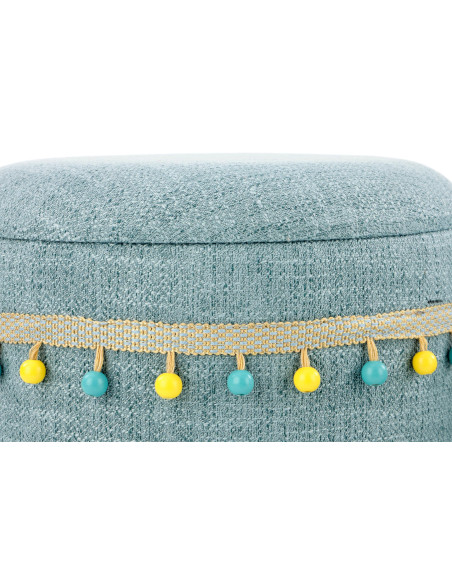 GRADO zestaw 2 puf, jasny niebieski (1p 1szt)