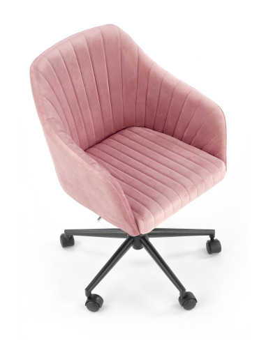FRESCO fotel młodzieżowy różowy velvet (1p 1szt)
