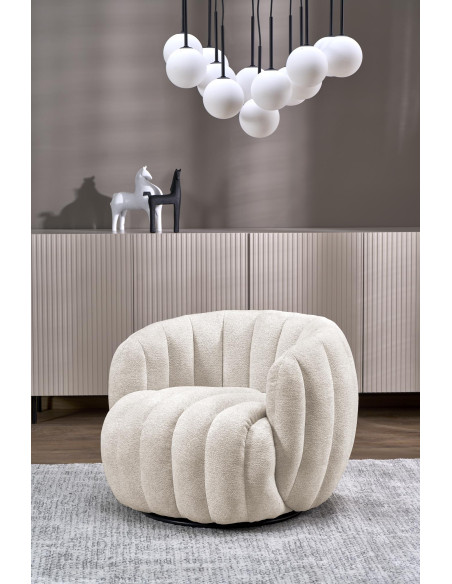 FRASER fotel wypoczynkowy kremowy (1p 1szt)