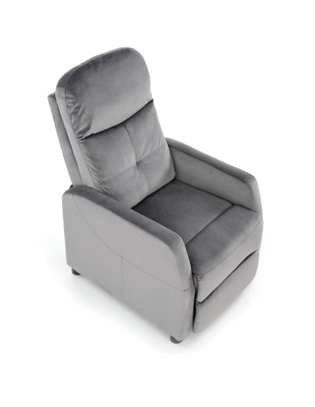FELIPE 2 fotel wypoczynkowy popielaty (2p 1szt)