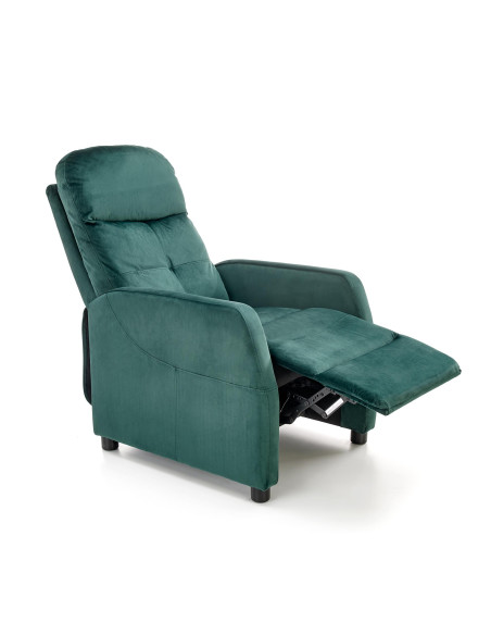 FELIPE 2 fotel wypoczynkowy ciemny zielony (2p 1szt)