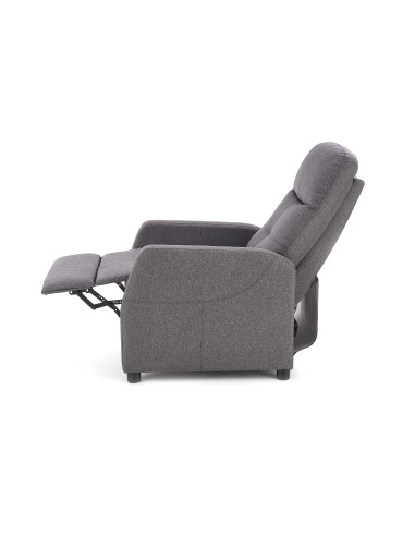 FELIPE fotel wypoczynkowy ciemny popiel (1p 1szt)