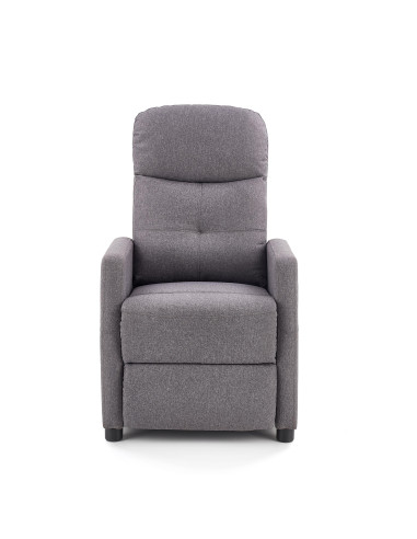 FELIPE fotel wypoczynkowy ciemny popiel (1p 1szt)