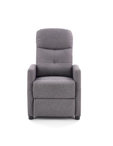 FELIPE fotel wypoczynkowy ciemny popiel (1p 1szt)