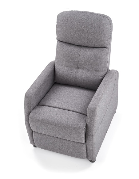 FELIPE fotel wypoczynkowy ciemny popiel (1p 1szt)