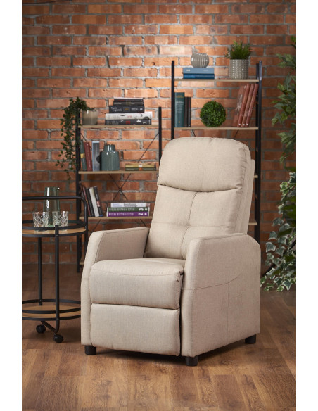 FELIPE fotel wypoczynkowy beżowy (1p 1szt)