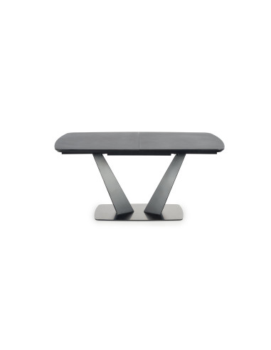 FANGOR stół rozkładany, blat - ciemny popiel, podstawa - czarny (3p 1szt)