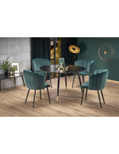 EMBOS stół czarny / złoty (2p 1szt)