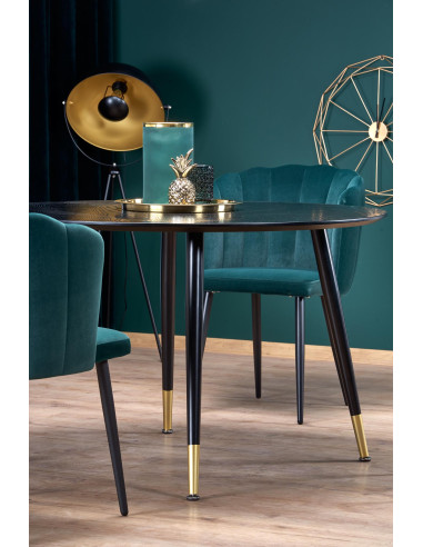 EMBOS stół czarny / złoty (2p 1szt)