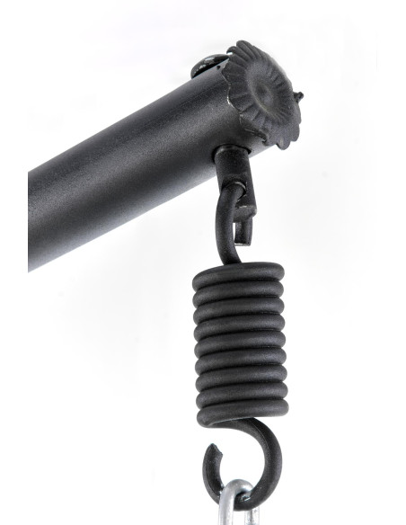 EGGY fotel ogrodowy popielaty / czarny (3p 1szt)