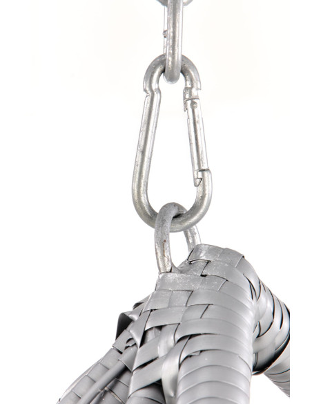 EGGY fotel ogrodowy popielaty / czarny (3p 1szt)