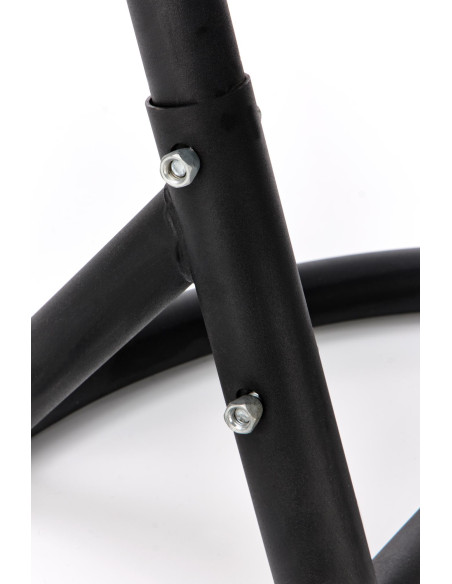 EGGY fotel ogrodowy popielaty / czarny (3p 1szt)