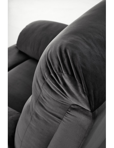 DRAGER fotel wypoczynkowy czarny (1p 1szt)