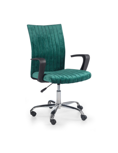 DORAL fotel młodzieżowy ciemny zielony