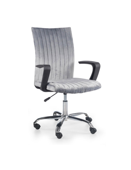 DORAL fotel młodzieżowy ciemny popiel