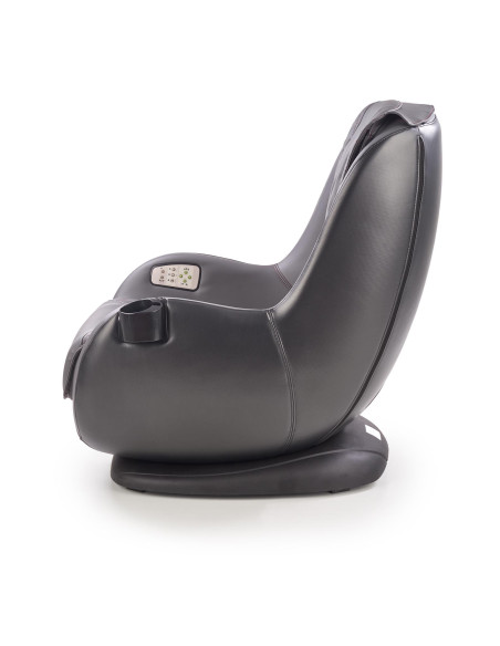 DOPIO fotel wypoczynkowy z funkcją masażu popielaty