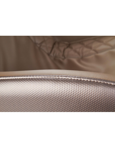 DOPIO fotel wypoczynkowy z funkcją masażu beżowy