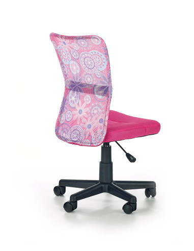 DINGO fotel młodzieżowy różowy