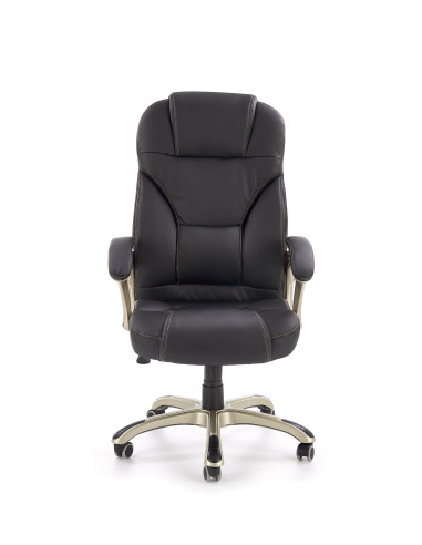 DESMOND fotel gabinetowy czarny